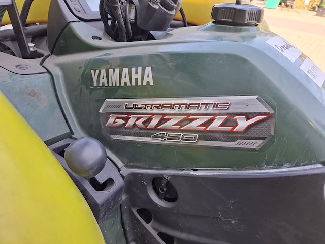 Quad, yamaha, ultramatic grizzly 450, 2012 - afbeelding 14 van  21