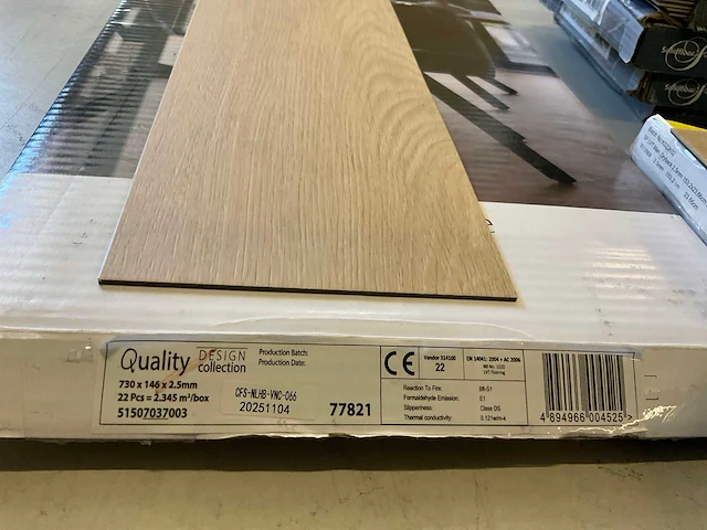 Quality design 77821 pvc visgraatdelen ca. 2,34 m² - afbeelding 1 van  1