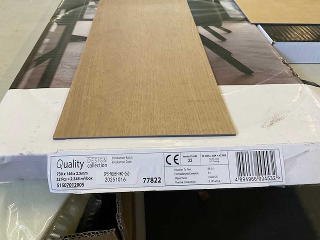 Quality design 77822 pvc visgraatdelen ca. 2,34 m² - afbeelding 2 van  2