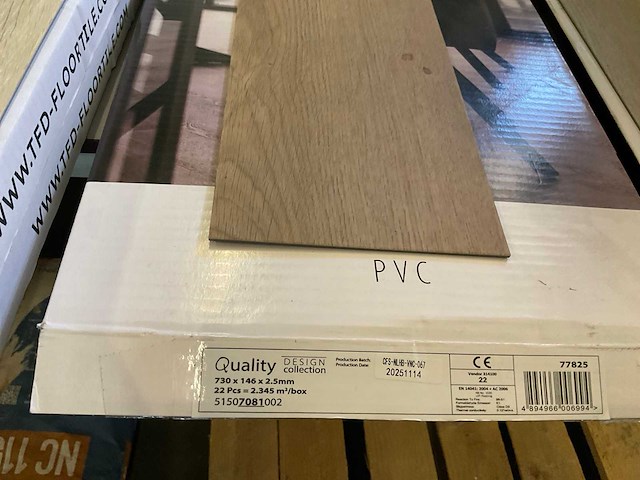 Quality design 77825 pvc visgraatdelen ca. 2,3 m² - afbeelding 2 van  2