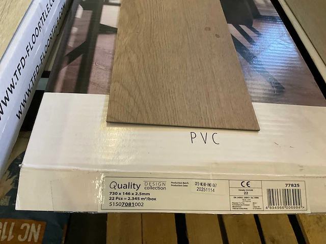 Quality design 77825 pvc visgraatdelen ca. 2,3 m² - afbeelding 2 van  2