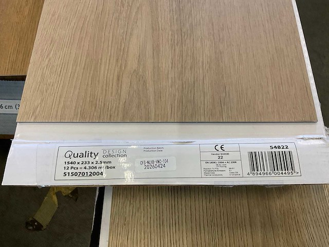Quality design pvc vloerdelen ca. 12 m² - afbeelding 3 van  4