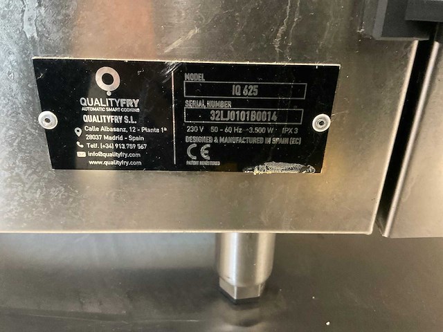 Qualityfry iq625 friteuse carrousel - afbeelding 6 van  7