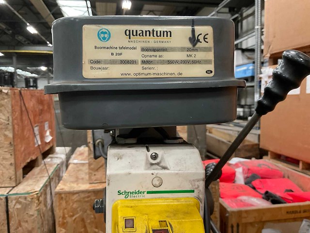 Quantum b 20f kolomboormachine - afbeelding 3 van  8
