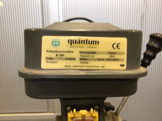 Quantum b 25 f kolomboormachine - afbeelding 4 van  7