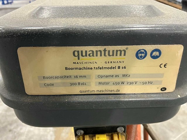 Quantum b16 kolomboormachine - afbeelding 3 van  5