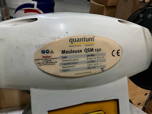 Quantum meuleuse qsm 150 dubbelzijdige molen - afbeelding 7 van  7