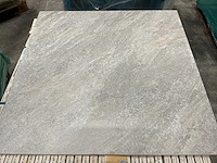 Quartzstone grey matt keramische tuintegel (75x75 cm, 215m2) - afbeelding 1 van  2
