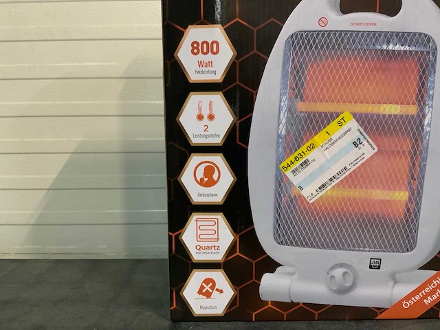 Quarz heizstrahler elektrische verwarming - afbeelding 5 van  7