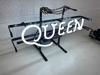 Queen glas neon - afbeelding 2 van  3