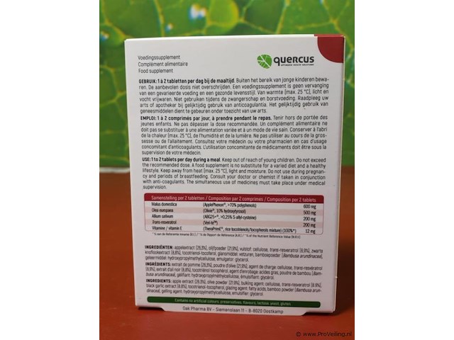 Quercus cardipure - 4 doosjes & arkopharma artisjok supplement - 2 doosjes á 45 capsules - afbeelding 8 van  10
