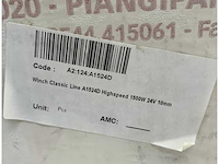Quick antares 1524d 1500w 24v stainless steel windlass deck unit 10 mm - at1524d - afbeelding 3 van  5
