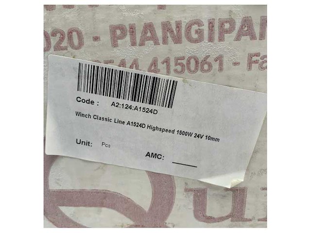 Quick antares 1524d 1500w 24v stainless steel windlass deck unit 10 mm - at1524d - afbeelding 4 van  4