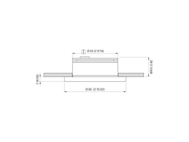 Quick chiara 4w led downlight spot white 12/24v - fasp0592w12cg00 - afbeelding 5 van  5
