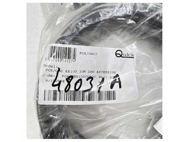 Quick ex100 pcs/chc3 can connection cable 10m - fcschex10000a00 - afbeelding 2 van  2