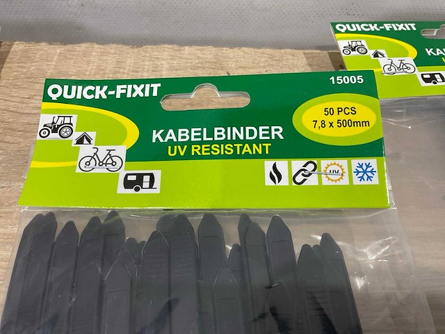 Quick fixit - kabelbinders (500x) - afbeelding 3 van  3
