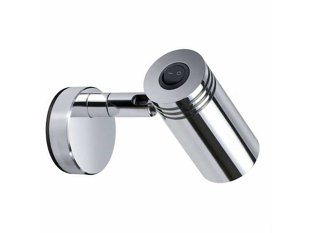 Quick jacob led adjustable reading light 12/24v chroom - fasp2102cc10d00 - afbeelding 1 van  7