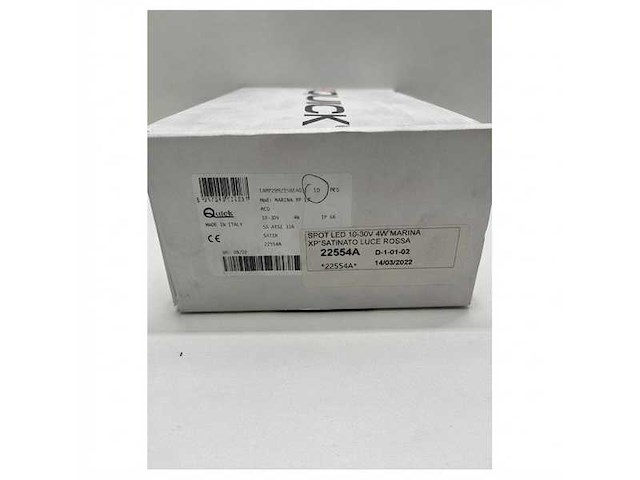 Quick marina xp lp red led downlight spot 12/24v - famp2992s04ca01 - afbeelding 4 van  4