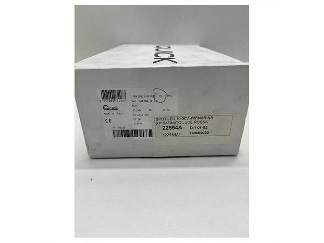 Quick marina xp lp red led downlight spot 12/24v - famp2992s04ca01 - afbeelding 4 van  4
