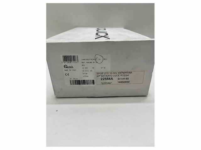 Quick marina xp lp red led downlight spot 12/24v - famp2992s04ca01 - afbeelding 4 van  4