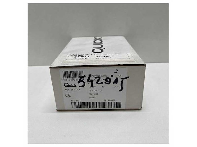 Quick marina xp lp red led downlight spot 12/24v - famp2992x04cd01 - afbeelding 3 van  4