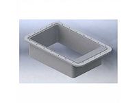 Quick polyester boegschroef inbouw frame voor btr185 - afbeelding 2 van  2