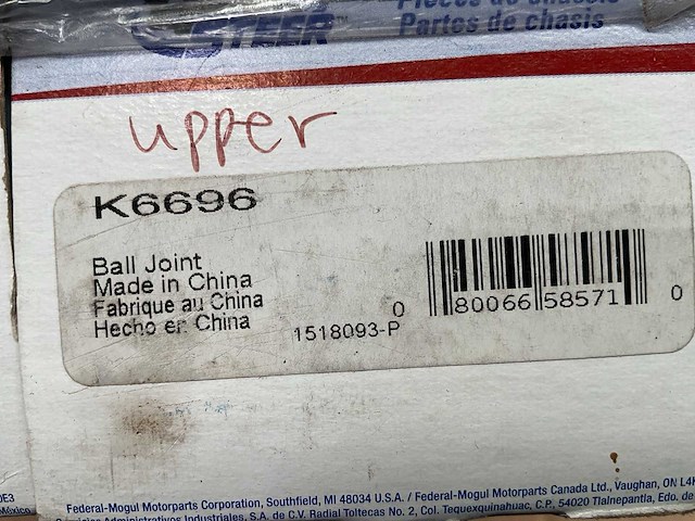 Quick steer ball joint (2x) - afbeelding 3 van  4