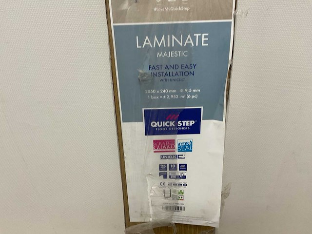 Quick step laminaatvloer (3x) - afbeelding 2 van  7