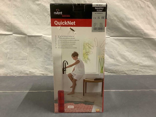 Quicknet 160 w/m2 - 10 m2 vloerverwarming - afbeelding 1 van  4