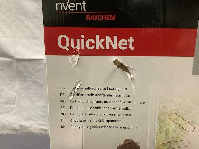Quicknet 160 w/m2 - 10 m2 vloerverwarming - afbeelding 3 van  4