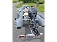 Quicksilver - 350 alu rib + atlanta trailer + 25 pk suzuki - rubberboot - afbeelding 5 van  43