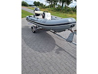 Quicksilver - 350 alu rib + atlanta trailer + 25 pk suzuki - rubberboot - afbeelding 6 van  43