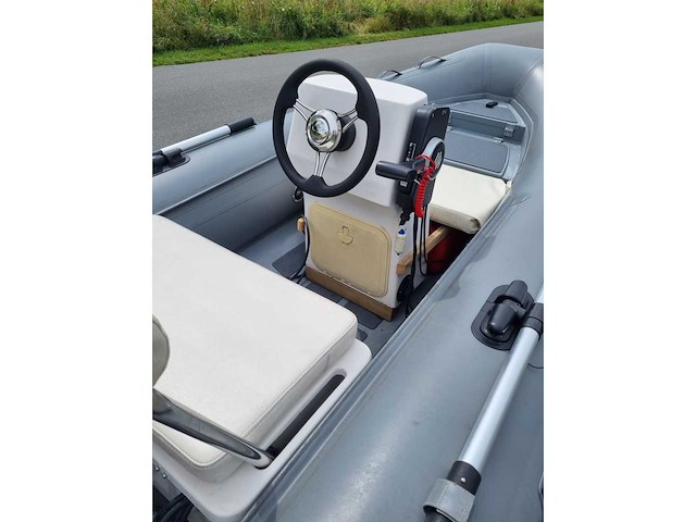 Quicksilver - 350 alu rib + atlanta trailer + 25 pk suzuki - rubberboot - afbeelding 16 van  43