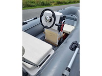 Quicksilver - 350 alu rib + atlanta trailer + 25 pk suzuki - rubberboot - afbeelding 16 van  43