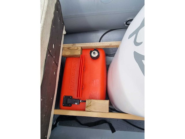 Quicksilver - 350 alu rib + atlanta trailer + 25 pk suzuki - rubberboot - afbeelding 21 van  43