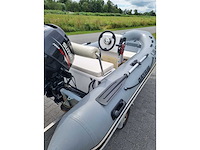 Quicksilver - 350 alu rib + atlanta trailer + 25 pk suzuki - rubberboot - afbeelding 31 van  43