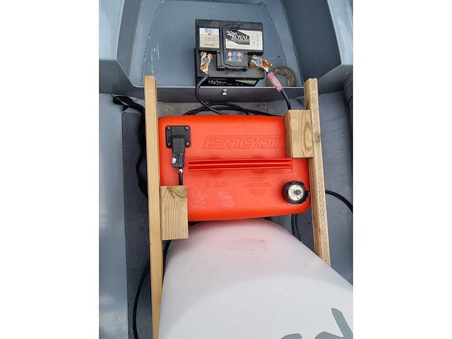 Quicksilver - 350 alu rib + atlanta trailer + 25 pk suzuki - rubberboot - afbeelding 33 van  43