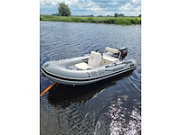 Quicksilver - 350 alu rib + atlanta trailer + 25 pk suzuki - rubberboot - afbeelding 41 van  43