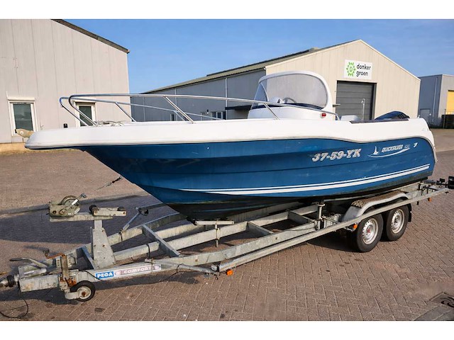 Quicksilver - 630 comander - speedboot met mercury 135 pk v6 optimax buitenboordmotor - afbeelding 1 van  29