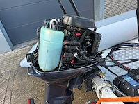 Quicksilver 450 hypalon tubes rib boot + buitenboordmotor 35pk + trailer - afbeelding 13 van  28