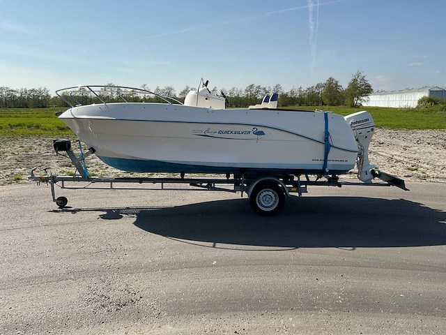Quicksilver 525 flamingo speedboot - afbeelding 1 van  37