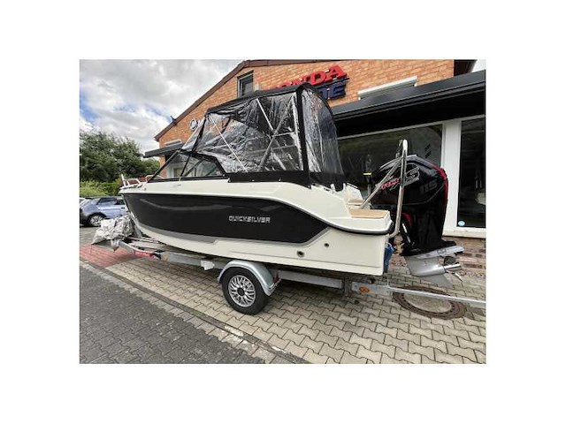 Quicksilver activ 555 bowrider cockpit enclosure kit black - vk_qs555bre1r - afbeelding 2 van  6