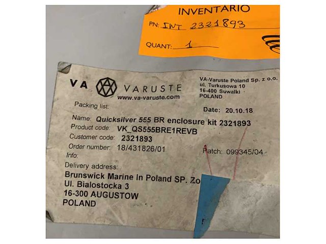 Quicksilver activ 555 bowrider cockpit enclosure kit black - vk_qs555bre1r - afbeelding 5 van  6