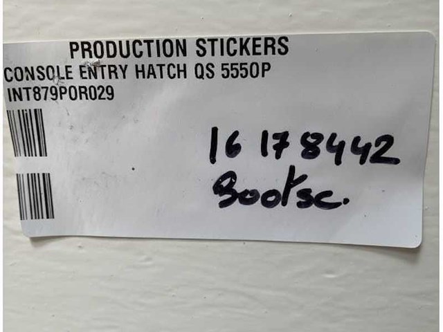 Quicksilver activ 555 pilothouse grp console entry hatch cover white - 879por029 - afbeelding 6 van  7