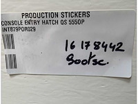 Quicksilver activ 555 pilothouse grp console entry hatch cover white - 879por029 - afbeelding 6 van  7