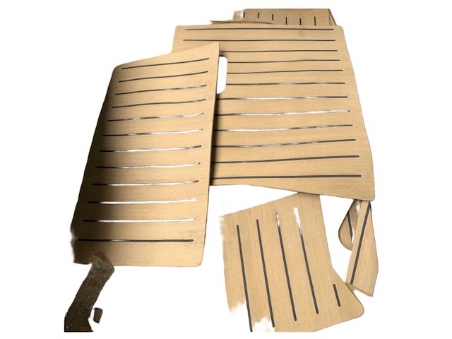 Quicksilver activ 675 sundeck flexiteak teak deck kit - 2371568 - afbeelding 1 van  6