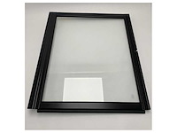 Quicksilver and uttern central black opening windshield for d57 and q595 - d57/595crctr - afbeelding 3 van  3