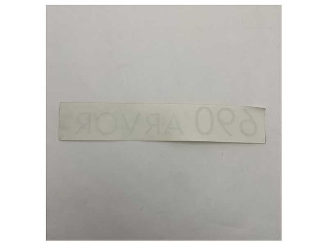 Quicksilver arvor 690 zijwaarts gemonteerde originele logo-sticker - 155069-01 - afbeelding 2 van  3