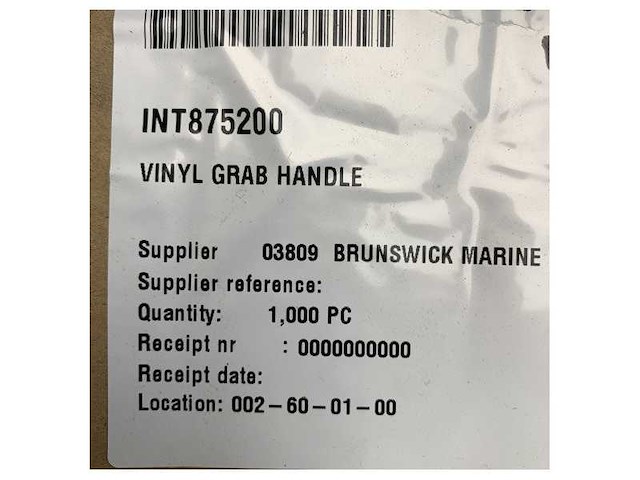 Quicksilver wit gecoate vinyl grijpgreep - 2050-1white - afbeelding 3 van  5