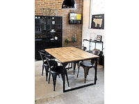 Quip & co - 140x100cm - industriële eettafel - afbeelding 1 van  2